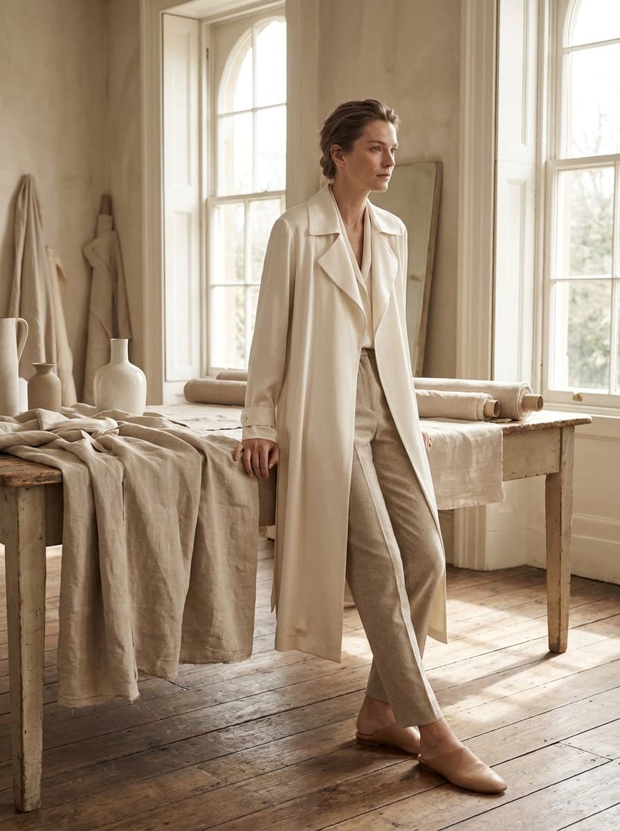 Velora Editorial Silk & Linen Craft