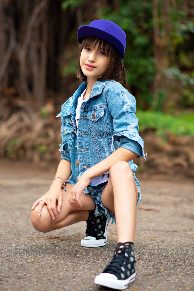 Relaxed Denim Jacket, Teen